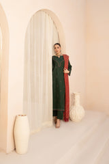 MWD-24 DHANAK 3PC STITCHED | UNSTITCHED