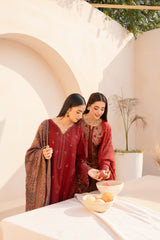 MWD-26 DHANAK 3PC STITCHED | UNSTITCHED
