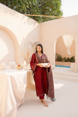 MWD-26 DHANAK 3PC STITCHED | UNSTITCHED
