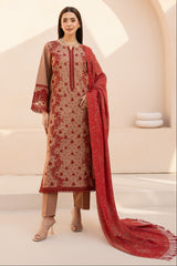 MWD-28 DHANAK 3PC STITCHED | UNSTITCHED