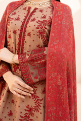 MWD-28 DHANAK 3PC STITCHED | UNSTITCHED