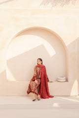 MWD-28 DHANAK 3PC STITCHED | UNSTITCHED