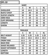 SPL-10 3PC STITCHED/UNSTITCHED