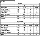 ZC-03 3PC STITCHED | UNSTITCHED