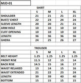 MJD-01 JACQUARD 3 PC STITCHED