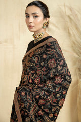 DES-03  WINTER RAW SILK SHAWL