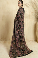 DES-05 WINTER RAW SILK SHAWL