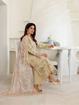 ZG-04 - 3 PC LAWN STITCHED
