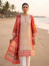 MED-04  LAWN 2PC STITCHED