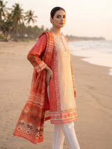 MED-04  LAWN 2PC STITCHED