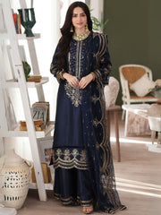 MGS-01 AFREEN 3Pcs Raw Silk STITCHED I UNSTITCHED