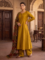 MGS-12 3Pcs Raw Silk STITCHED