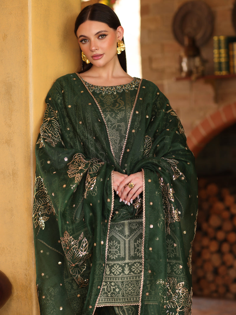 MJD-01 JACQUARD 3 PC STITCHED