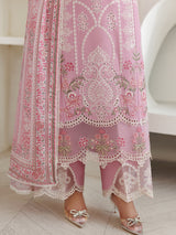 ZG-06 - 3 PC LAWN STITCHED