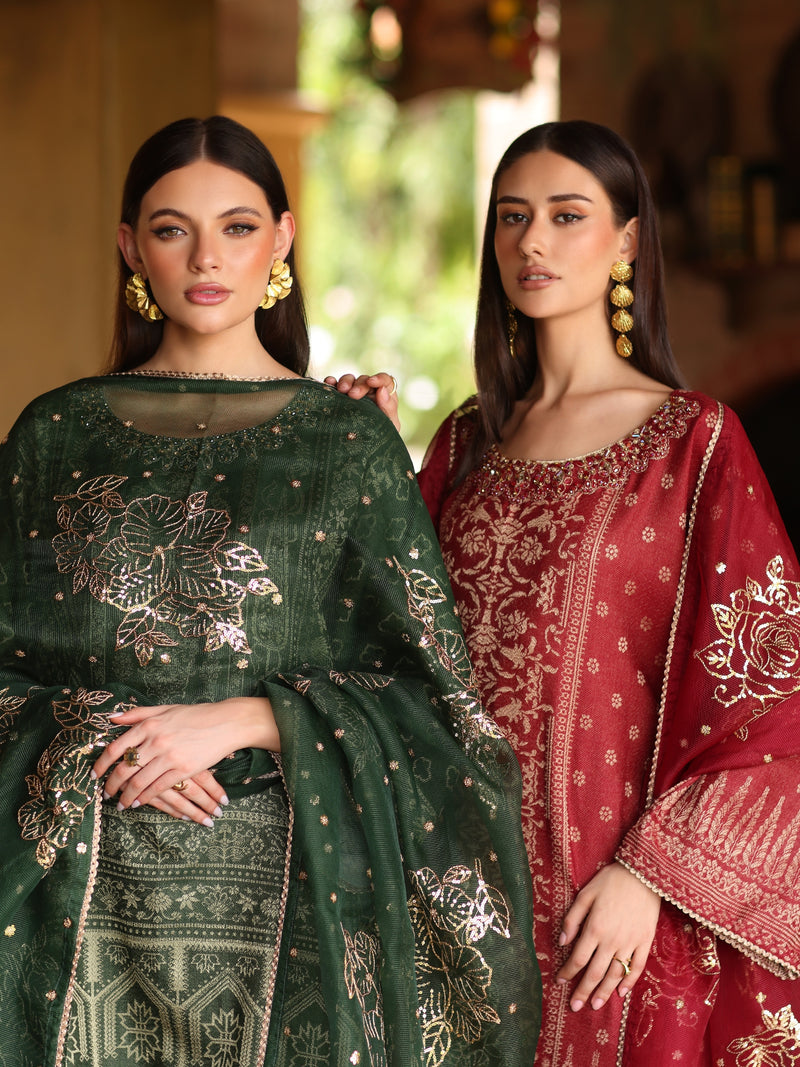 MJD-01 JACQUARD 3 PC STITCHED