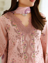 ZG-01 - 3 PC LAWN STITCHED
