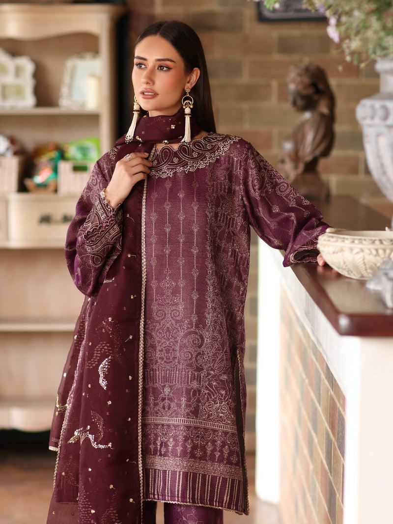 MJD-03 JACQUARD 3 PC STITCHED