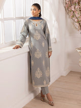 ZE-03 LAWN EMBROIDERED 3PC STITCHED/UNSTITCHED