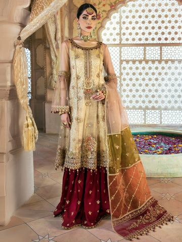 MGB-21-06 NET EMBROIDERED 3 PCS
