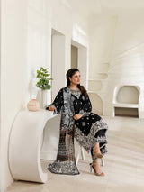 ZG-08 - 3 PC LAWN STITCHED