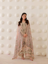 ZG-02 - 3 PC LAWN STITCHED
