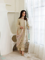 ZG-04 - 3 PC LAWN STITCHED