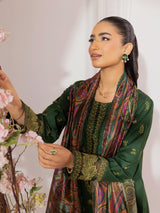 ZE-08 LAWN EMBROIDERED 3PC STITCHED/UNSTITCHED