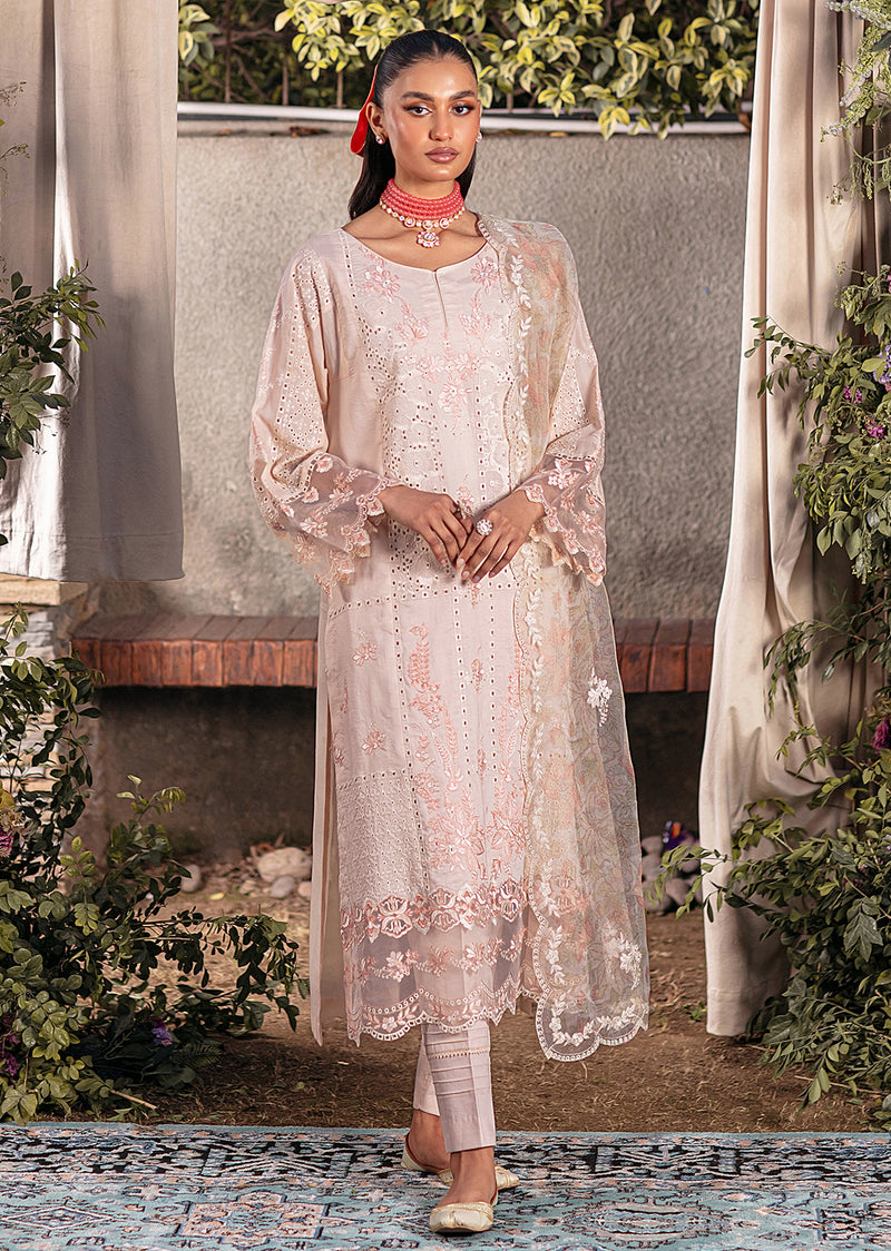 CM-04 3PC EMBROIDERED LAWN UNSTITCHED