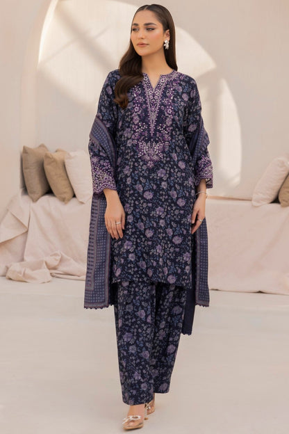 DZP-03 3PC DHANAK PRINTED