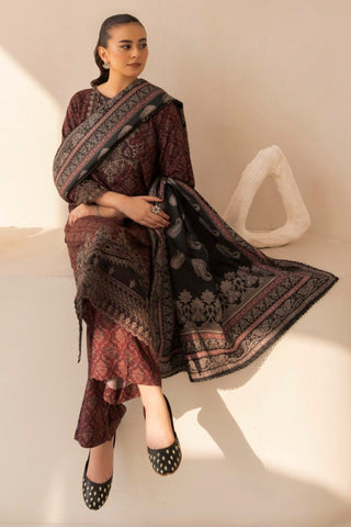 DZP-05 3PC DHANAK PRINTED