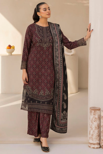 DZP-05 3PC DHANAK PRINTED