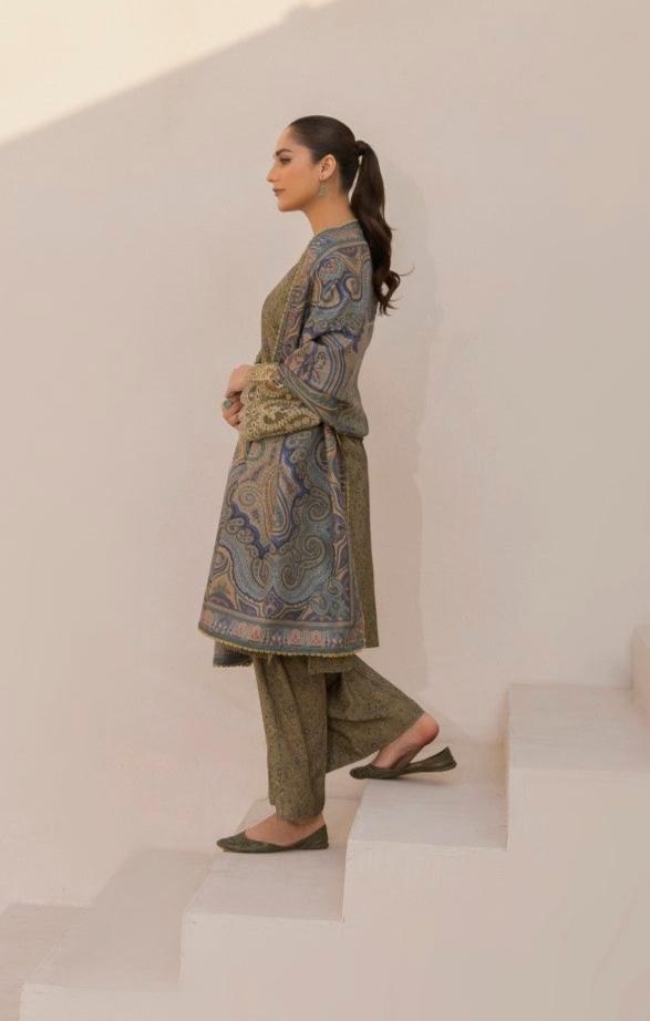 DZP-07 3PC DHANAK PRINTED