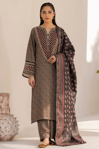 DZP-08 3PC DHANAK PRINTED