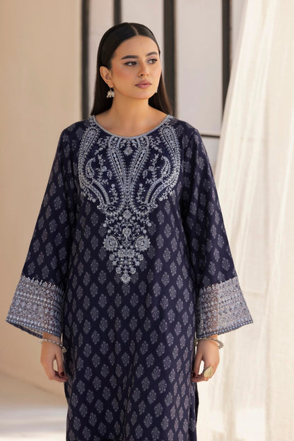 DZP-10 3PC DHANAK PRINTED