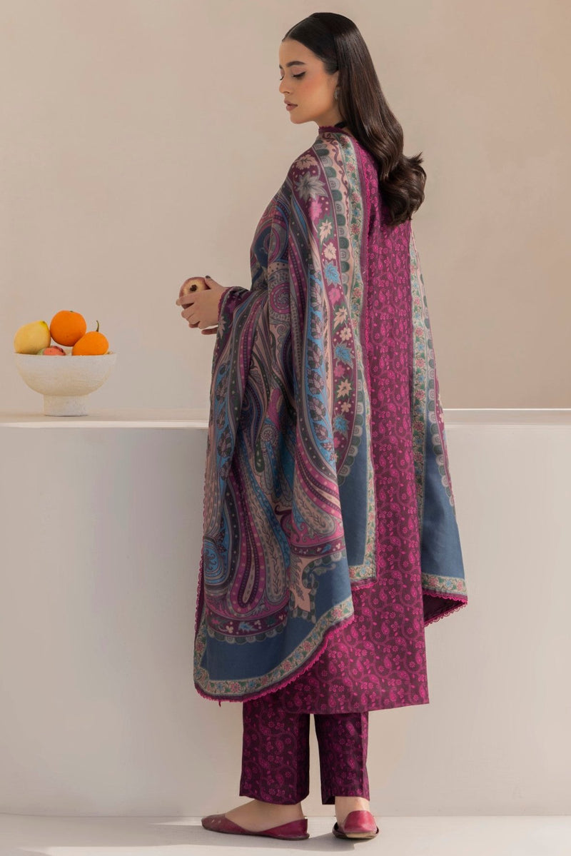 DZP-14 3PC DHANAK PRINTED
