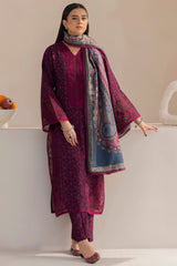 DZP-14 3PC DHANAK PRINTED