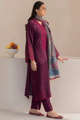 DZP-14 3PC DHANAK PRINTED