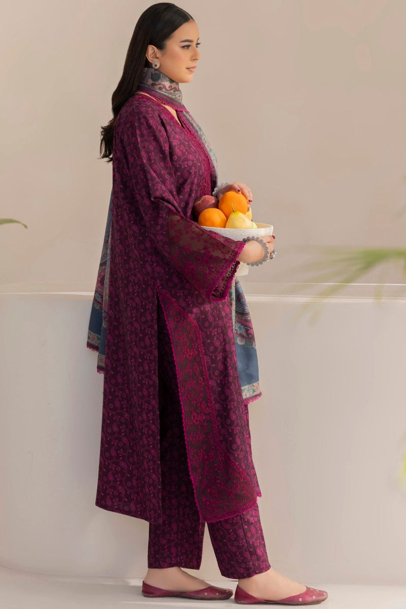 DZP-14 3PC DHANAK PRINTED