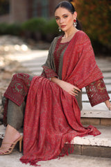 DZP-51 DHANAK 3PC STITCHED | UNSTITCHED
