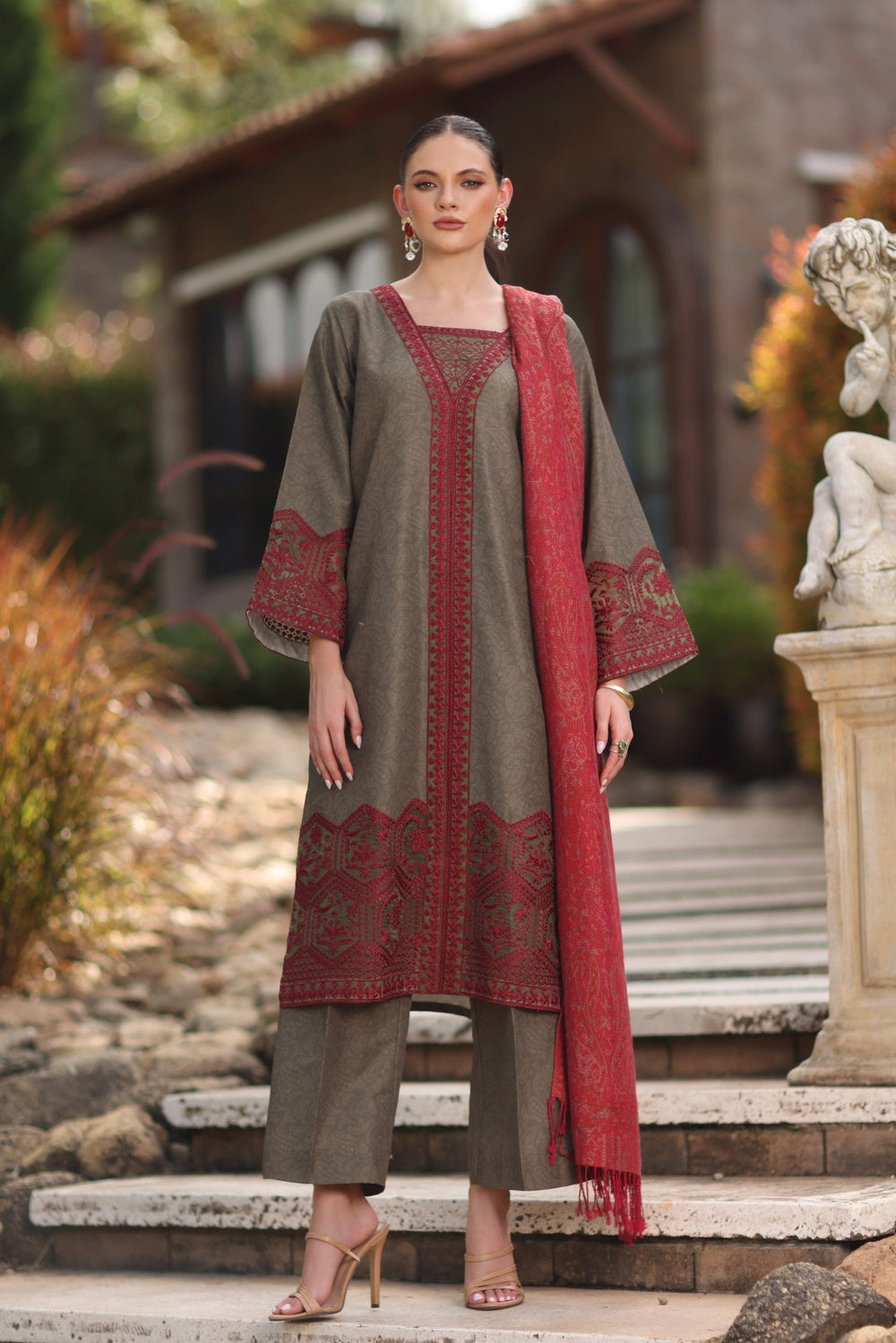 DZP-51 WINTER  3PC STITCHED | UNSTITCHED