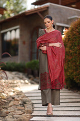 DZP-51 DHANAK 3PC STITCHED | UNSTITCHED