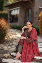 DZP-51 DHANAK 3PC STITCHED | UNSTITCHED