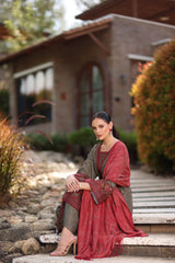 DZP-51 DHANAK 3PC STITCHED | UNSTITCHED