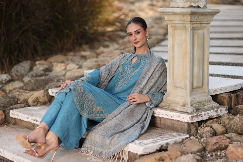 DZP-52 DHANAK 3PC STITCHED | UNSTITCHED