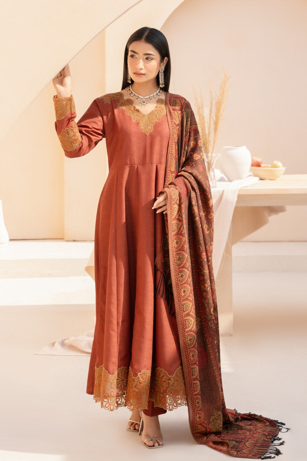 DZP-53 WINTER 3PC STITCHED | UNSTITCHED