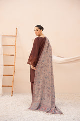 DZP-54 DHANAK 3PC STITCHED | UNSTITCHED