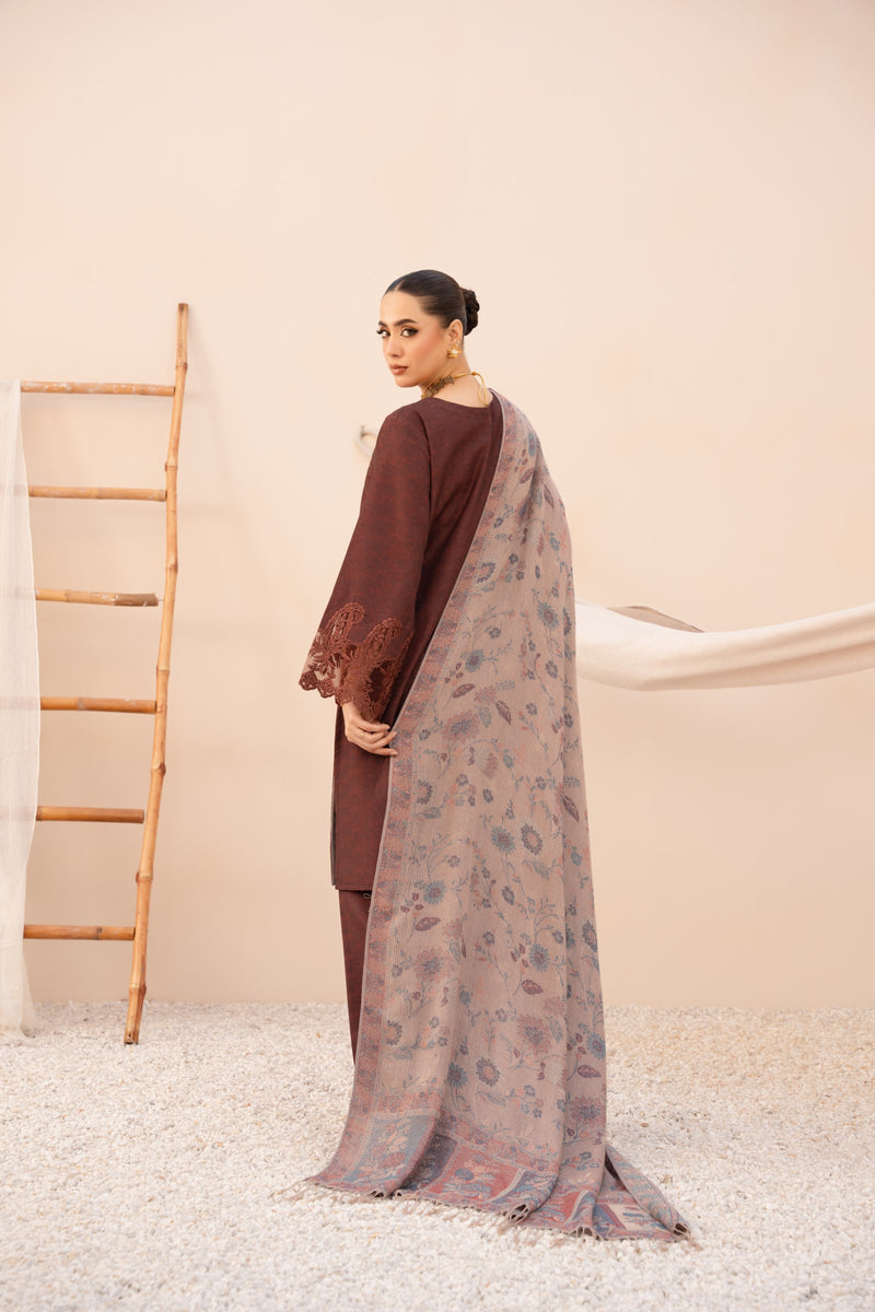 DZP-54 DHANAK 3PC STITCHED | UNSTITCHED