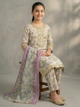 MKA-08 3PC GIRLS STITCHED