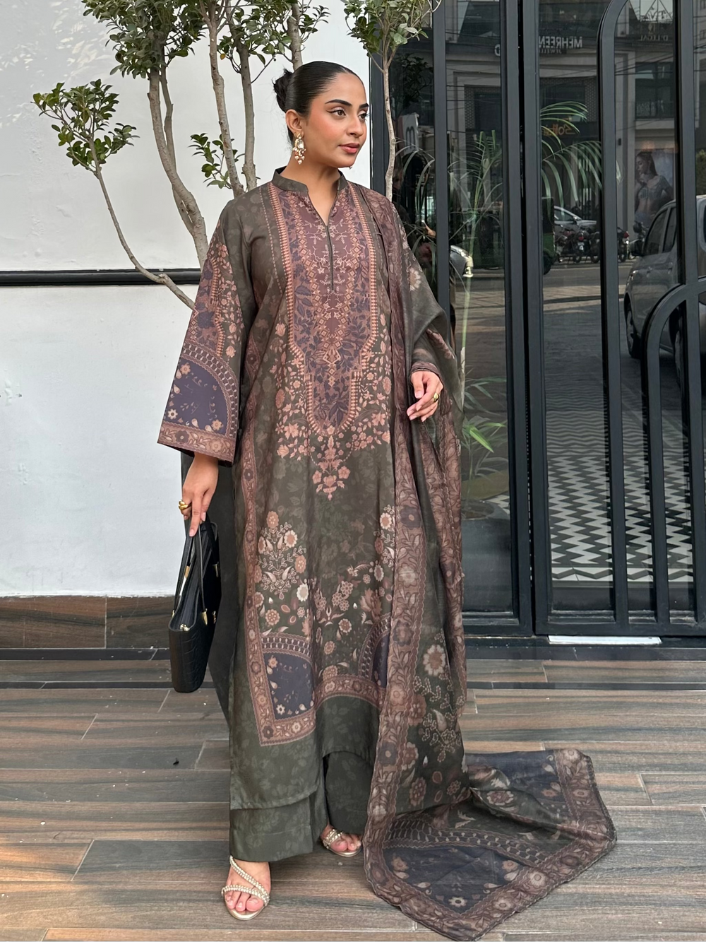 GD-07 3PC DULL RAWSILK