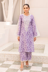 PLS-31  3PC SILK LAWN   STITCHED I UNSTITCHED